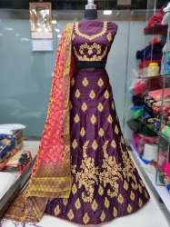PARTY WEAR SILK LEHENGA 