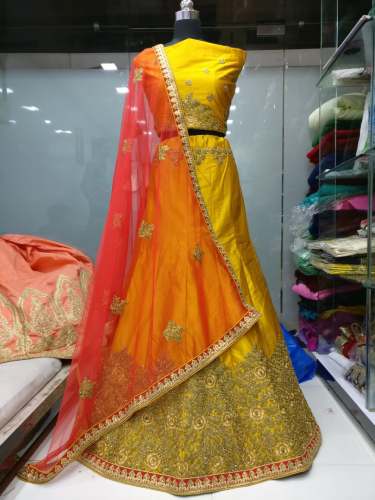 SILK AND BENGALORY LEHENGA 