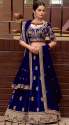 Unique Designer Velvet Wedding Special Lehenga thumb 3