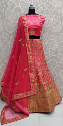 wedding ,  semi bridal lehenga choli