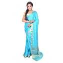 chiffon-golden-boonies-blue-saree