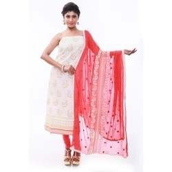 Cotton Chanderi Salwar Suit