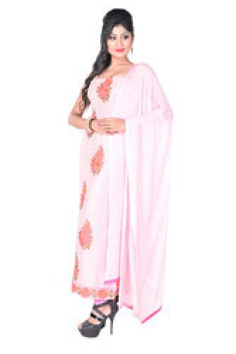Pink Georgette Salwar Suit