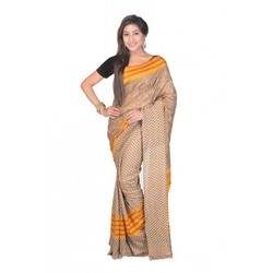 Thappa Silk Red With Black Border Saree