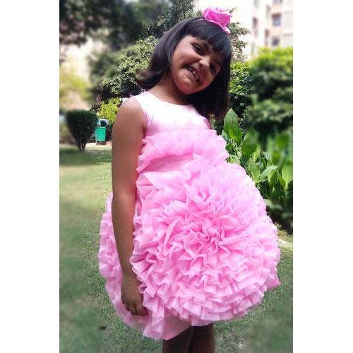 Pink Rose Party Blossom Dress