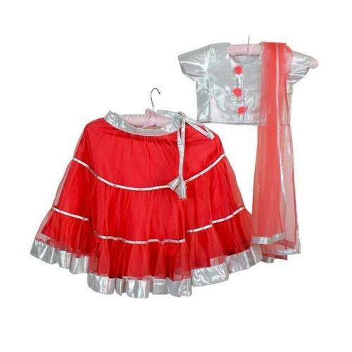 Sterling Pink Beauty Lehenga by Forever Kidz