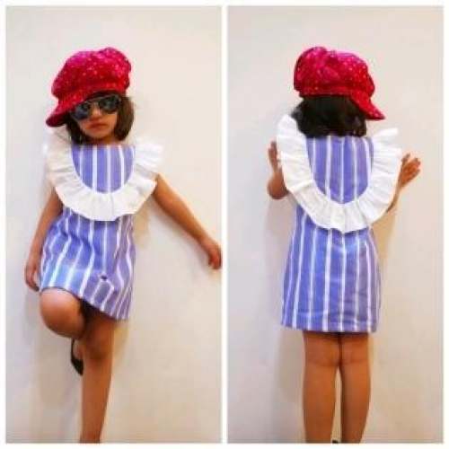 summer stripes dress by Forever Kidz