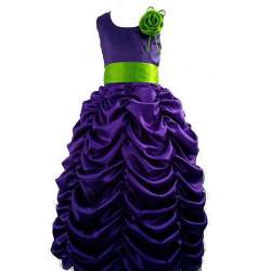 Violaceous Princess Ball Gown