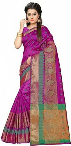 Buy Banarasi Silk Saree By MY CHOICE Brand by My Choice Sarees Private Limited