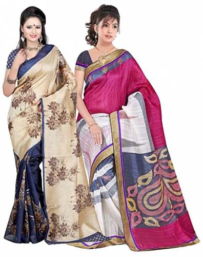 Buy Cotton Silk Sari By Shree Rajlaxmi Sarees by Shree Raj Laxmi Sarees