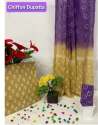 Printed Cotton Suit With Chiffon Dupatta