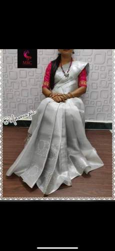 Buy Tissue Silk Saree At Wholesale Price