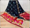 Get Party Wear Semi Silk Saree For Sale thumb 1