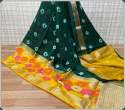 Get Party Wear Semi Silk Saree For Sale thumb 2