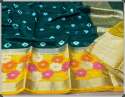 Get Party Wear Semi Silk Saree For Sale thumb 7