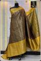 New Collection Kanchi Pattu Silk Saree  thumb 2