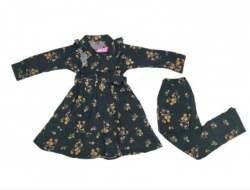 Kids Rayon Kurti Set For Women