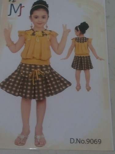 skirt top by Himanshu Readymade Kids Manufacturing