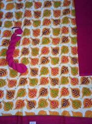 Cotton Printed Dress Material  by Kasba Paridhan Pvt Ltd