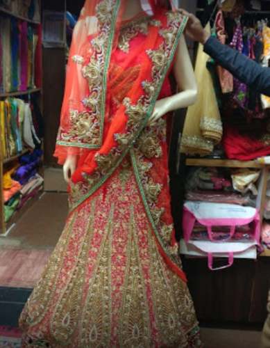 Buy Embroidery Lehenga Choli For Ladies by Agarwals Designer Hub