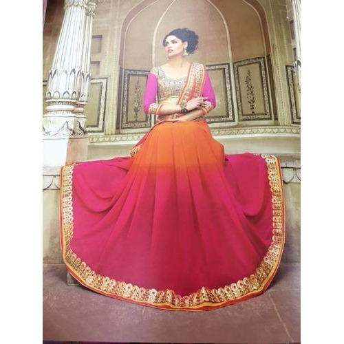 Heavy Exclusive Designer Lehenga Saree by M Arvind And Co