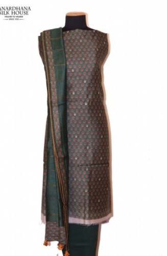 New Collection Tussar Silk Handloom Suit