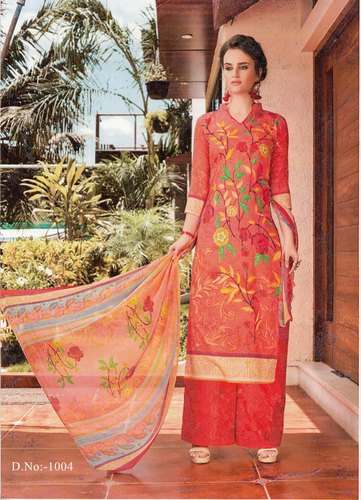 Embroidery palazzo Suit