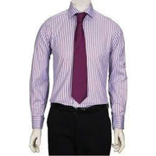 Mens Striped Design Corporate Uniform by F D Khan Co