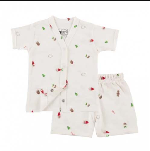 INFANTS HALF SLEEVE JABLA AND SHORTS by Sudarshaan Impex