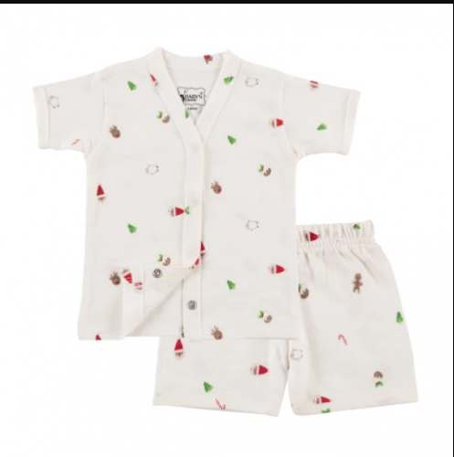 INFANTS HALF SLEEVE JABLA AND SHORTS by Sudarshaan Impex