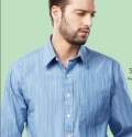 Fancy Sky Blue mens Formal Shirt