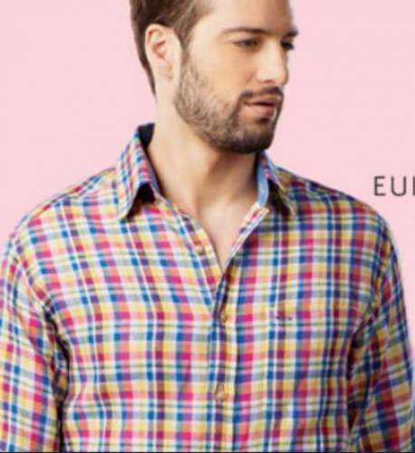 Multi Color Small checks Mens Shirt by Raymond Ltd