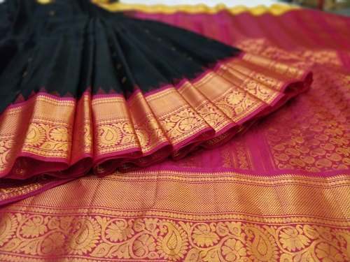 Party wear Pure Gadwal Silk Saree by Bhavya Saress