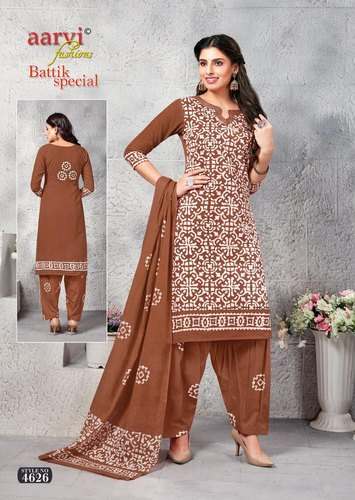 fancy Batik Cotton Dress Material 