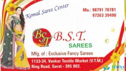 B S T Sarees logo icon