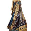 Banarasi Handloom Jaal Work Saree thumb 1