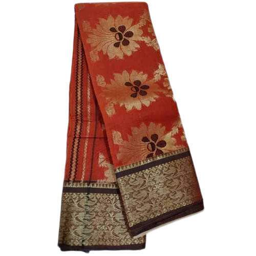 Fancy Bengal Handloom Cotton Tant Saree by Swarupini Store