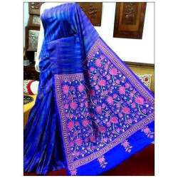 Trending Kantha Silk Saree