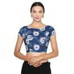Designer Indigo Blouse Cotton