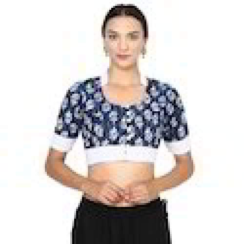 Designer Indigo Blouse