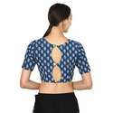 Designer Indigo Blouse1 thumb 1