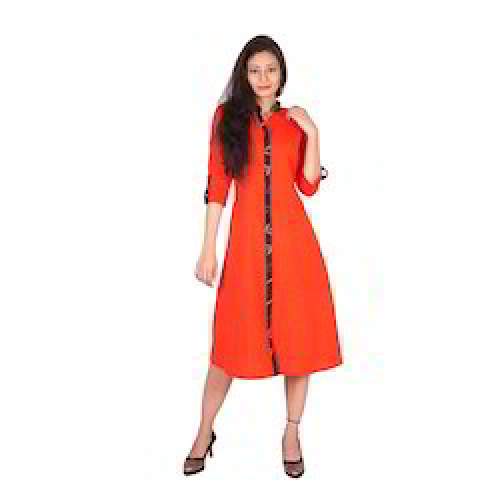 Trendy Orange Kurta