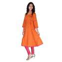 umbrella-cut-cotton-kurti