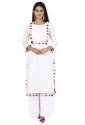 white-kurta-with-pom-pom-lace