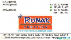 Shree Ronak Creaton logo icon