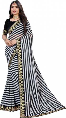 Get Georgette Saree By Vaidehi Fashion by Vaidehi Fashion