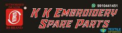 K K Embroidery Spare parts logo icon