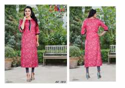 Rayon Trendy Printed Kurti