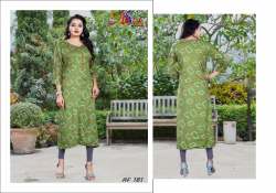 Trendy Rayon printed daily wear kurti