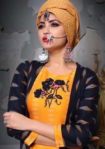 paheli DESIGNERS KURTIS AND PLAZO SETS